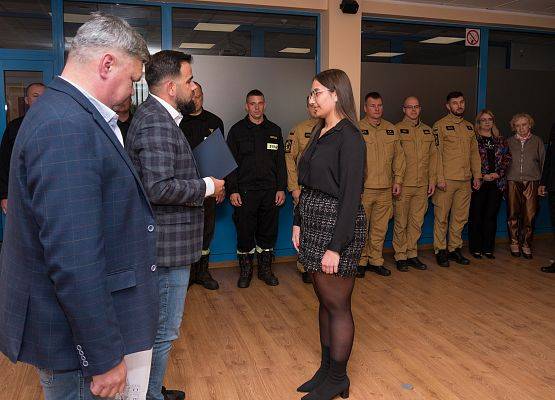 Starosta wyróżnił strażaków