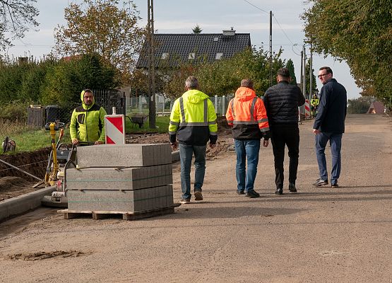 Prace budowlane na DP 1312G w