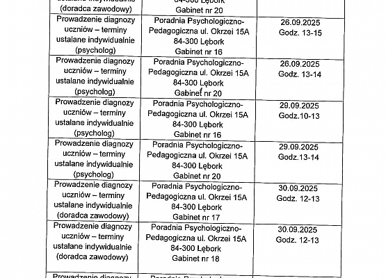 Harmonogram wsparcia str. 5