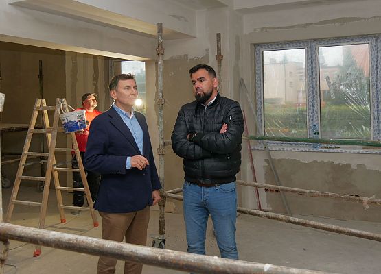 Wizytacja placu budowy w PCE