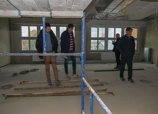 Wizytacja placu budowy w PCE