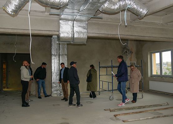 Wizytacja placu budowy w PCE