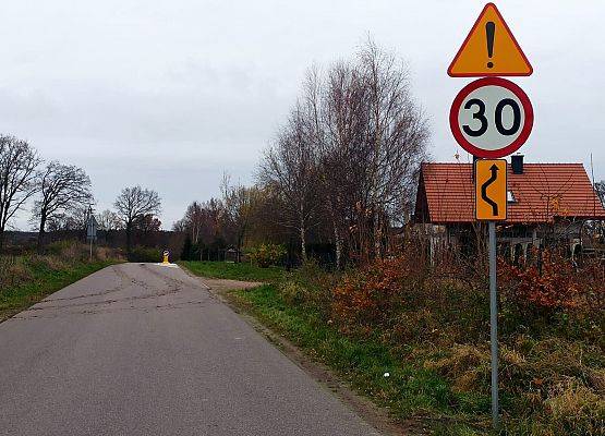 Oznakowanie w m. Redkowice