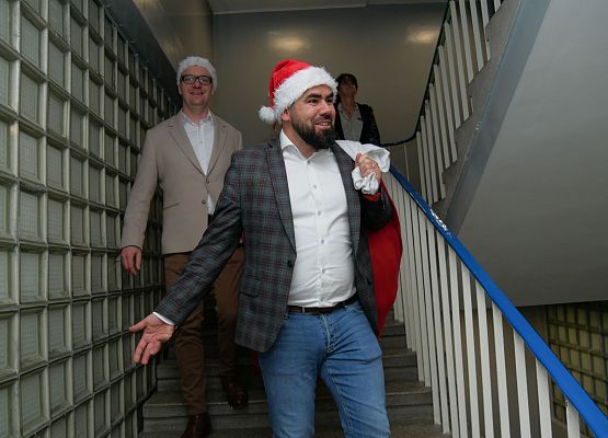 Mikołajkowe odwiedziny u