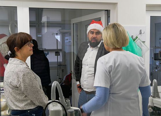 Mikołajkowe odwiedziny u