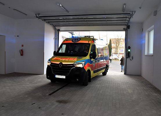 Nowy budynek dla ambulansów