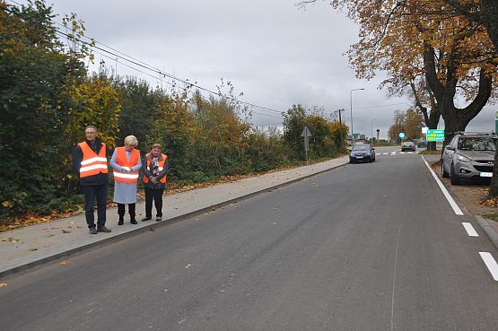 Nowa nawierzchnia drogi nr
