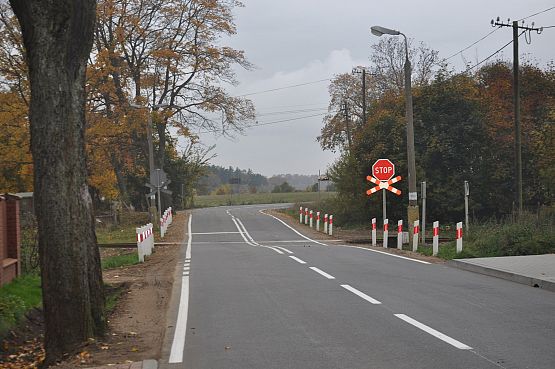 Nowa nawierzchnia drogi nr