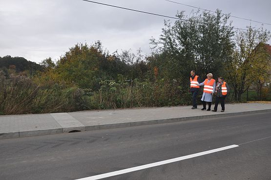 Nowa nawierzchnia drogi nr