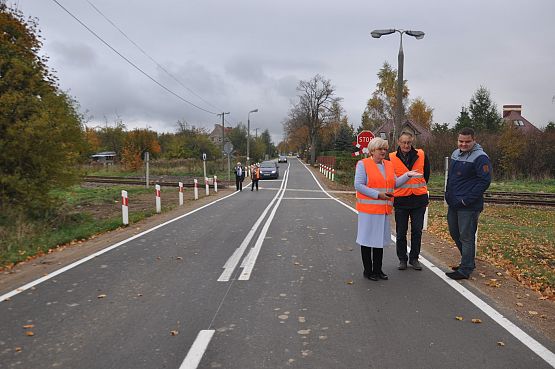Nowa nawierzchnia drogi nr