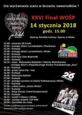 XXVI Finał Wielkiej Orkiestry