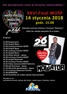 XXVI Finał Wielkiej Orkiestry