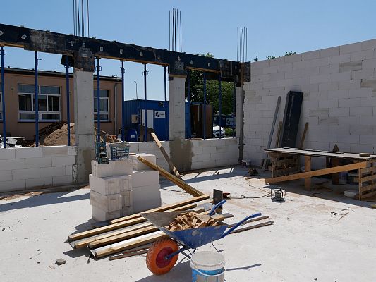 Starosta odwiedziła plac