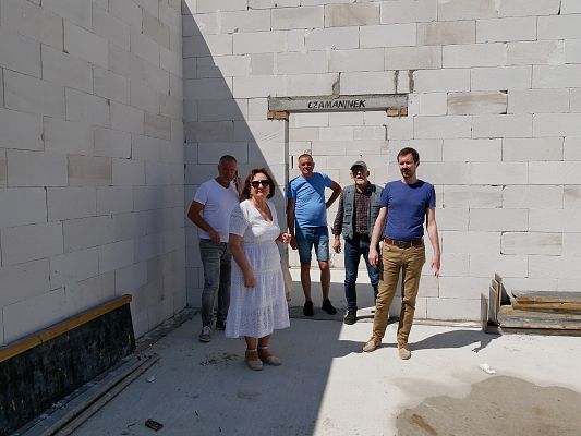 Starosta odwiedziła plac